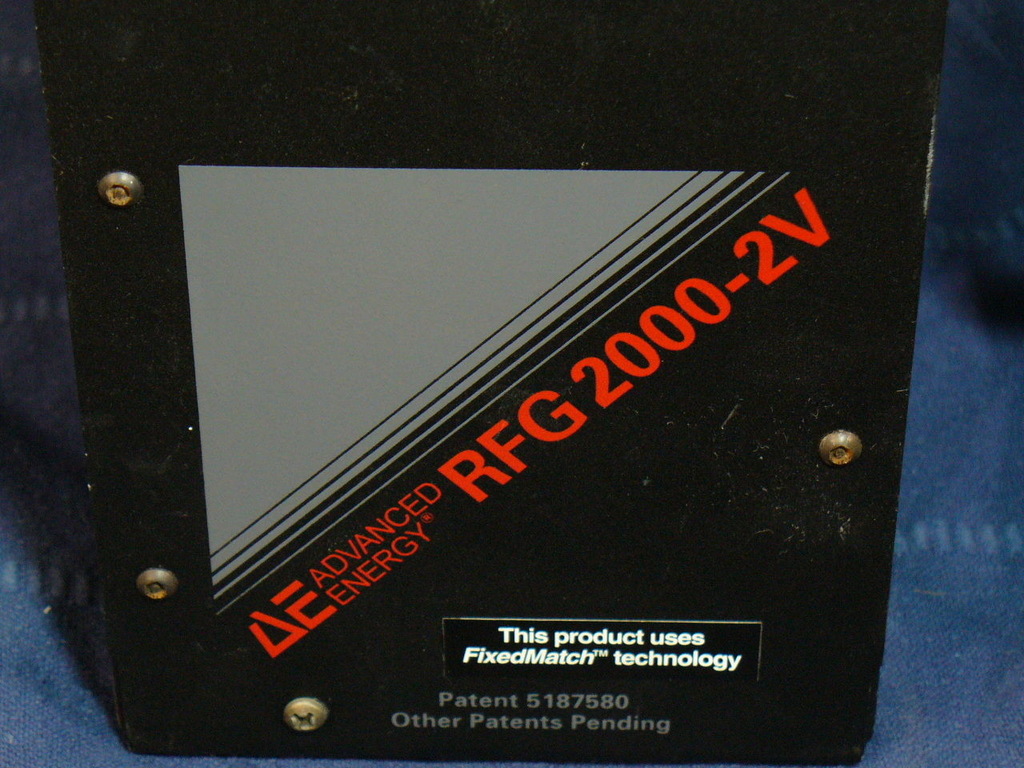 ADVANCED ENERGY AE RFG 2000-2V RF Generator 3155053-007 